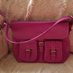 Boden leather satchel